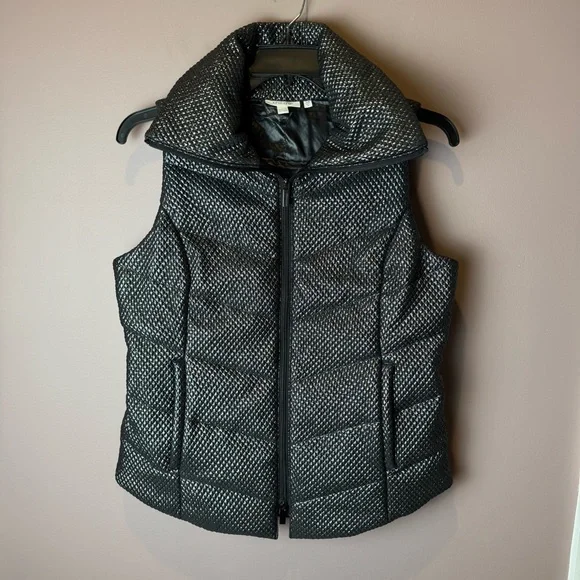 Chicos Zenergy Quilted Foil Puffer Vest 6 - Picture 5 of 11